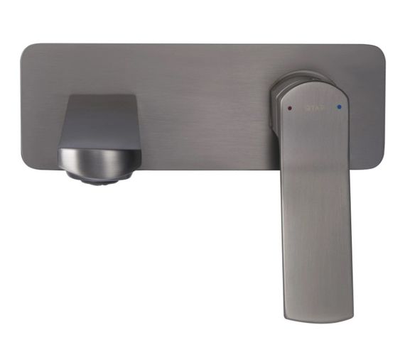 Змішувач для раковини Qtap прихованого монтажу Slavonice, Gunmetal Black PVD (k35) QTSLA273GMB45920 | Зображення 5