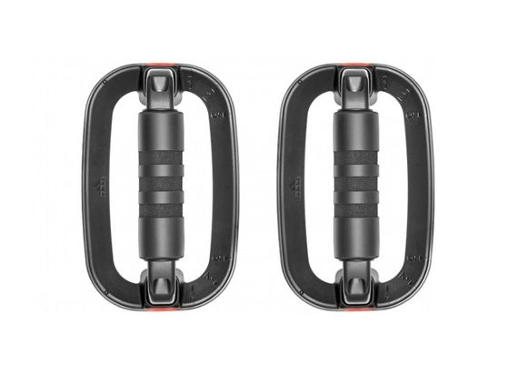 Упори для віджимання Adidas Performance Push Up Bars чорний, червоний Уні 20,7 x 13 x 11,7 см ADAC-12232 | Зображення 3