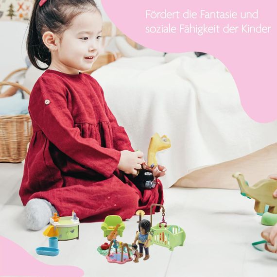 PLAYMOBIL 70862 Дитяча кімната, Ігровий набір із фігурками Playmobil City Life Baby Room 42 деталі | Зображення 5