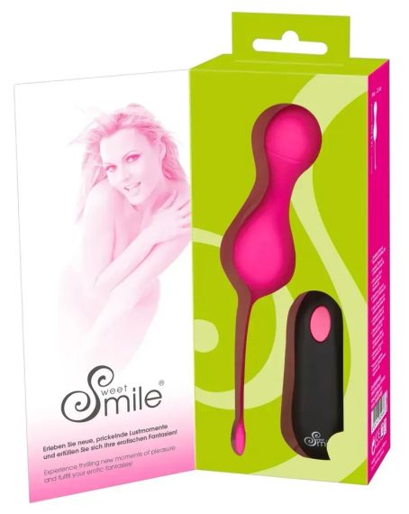 Вибрационное яйцо Sweet Smile Remote Controlled Love Balls Sex Aura | Зображення 9