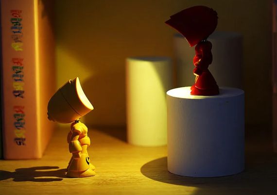 Робот-Ночник "LumiBot" For you