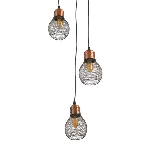Люстра подвесная лофт E14 40W BK (BL-973S/3) | Зображення 4