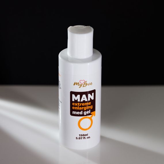 Збільшуючий гель-лубрикант для чоловіків - MyLove Man Extreme Enlarging Med Gel, 150 мл | Зображення 5
