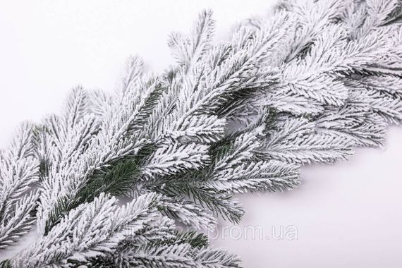 Хвойна лита гірлянда 2 м засніжені гілки ялинки TD-BRNCHSN2 | Зображення 1