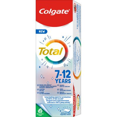 Детская зубная паста Colgate Total kids 7-12 лет 50 мл (8718951433120) | Зображення 4
