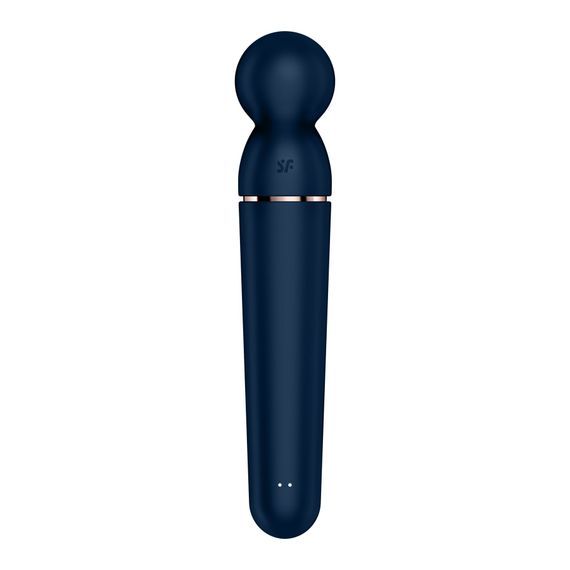 Вібромасажер Satisfyer Planet Wand-er Blue/Rosegold, дуже потужний, бездротовий | Зображення 2