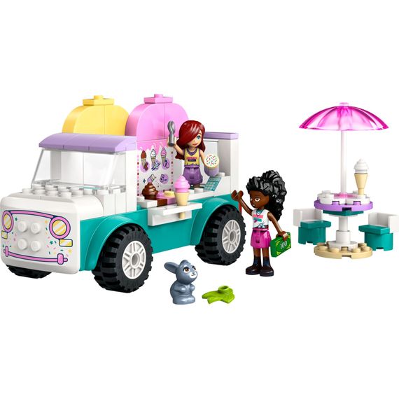 Конструктор LEGO Friends Хартлейк-Сіті. Фургон із морозивом (42644) | Зображення 1