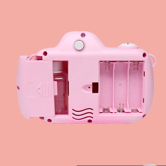 Фотокамера-генератор мильних бульбашок 1001 Kitty Children's camera Pink | Зображення 2