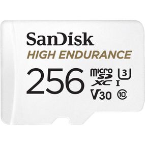 Карта пам'яті SanDisk 256GB microSD class 10 UHS-I U3 V30 High Endurance (SDSQQNR-256G-GN6IA) (SDSQQNR-256G-GN6IA)