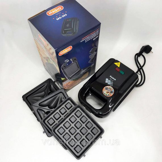 Домашний гриль для стейков, Гриль-решетка для овощей Мультипекарь с функцией гриля кухни SU-35 | Зображення 9