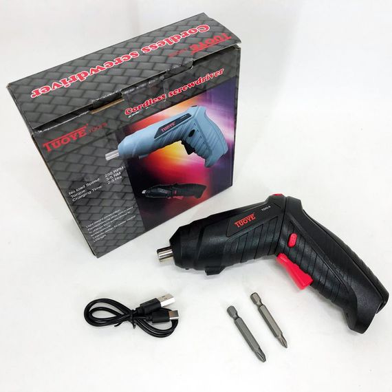 Шуруповерт аккумуляторный удобный Tuoye 226, Электро шуруповерт, WQ-939 Аккумуляторный шуруповерт | Зображення 8