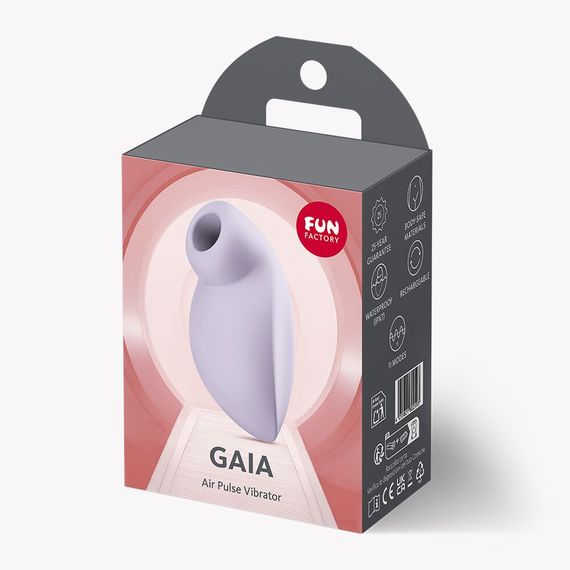 Вакуумний стимулятор Fun Factory Gaia Purple, 11 рівнів вакууму, потужний мотор | Зображення 5