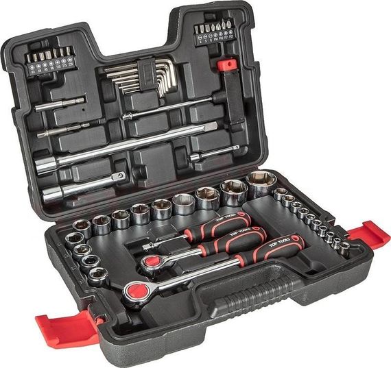 Набор инструмента Top Tools 1/4, 1/2,  53 ед. (38D530)