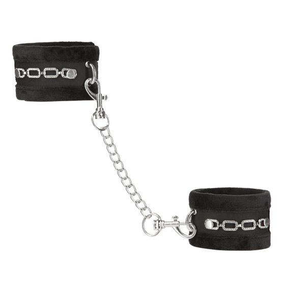 Наручники Punishment - Crystal Detail Handcuffs - Black Sex Aura
