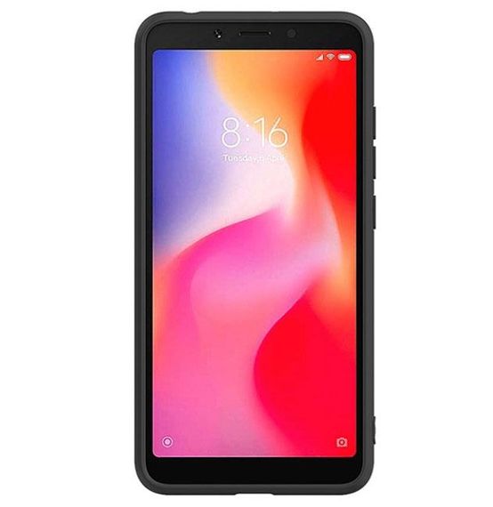 Чохол накладка Primo Shell TPU для Xiaomi Redmi 6 - Black | Зображення 1