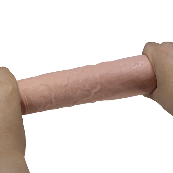 Реалістичний вібратор - Pretty Love Soren Realistic Vibrating Dildo Flesh Sex Aura | Зображення 7