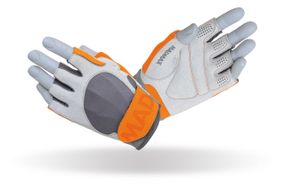 Рукавички для фітнесу MadMax MFG-850 Crazy Grey/Orange XXL