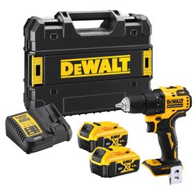 Дрель-шуруповерт аккумуляторная бесщёточная 65 Нм DeWALT DCD708P2T