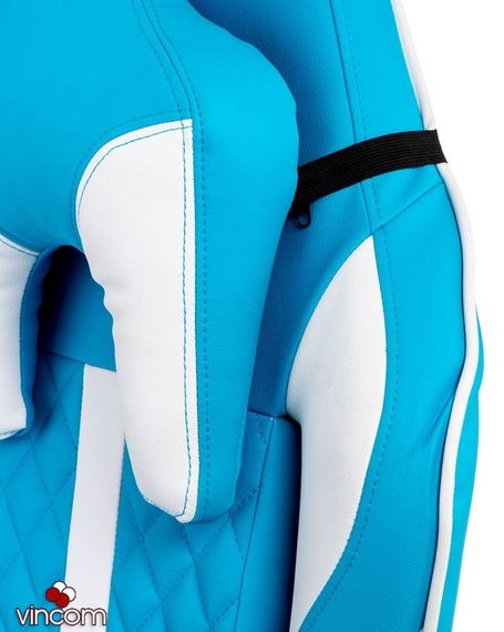 Кресло геймерское Special4You ExtremeRace light bluewhite (E6064) | Зображення 3