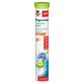 Вітаміни водорозчинні Doppelherz Magnesium + Kalium Доппельгерц Шипучі таблетки Магній + Калій