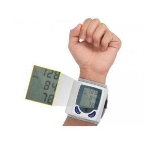 Тонометр автоматический цифровой Blood Pressure Monitor Белый