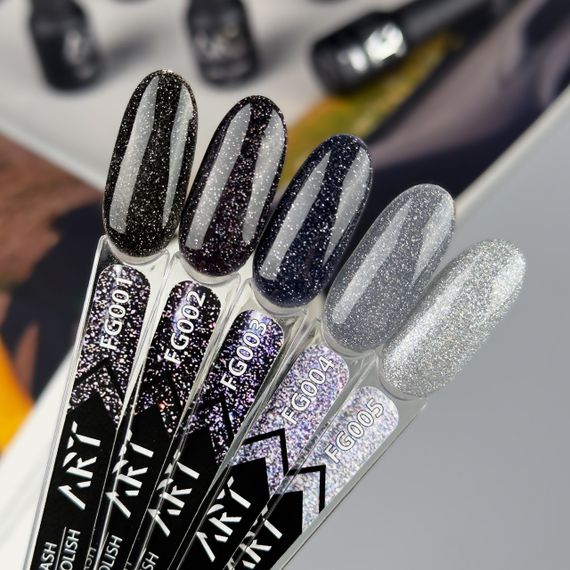 Светоотражающий гель-лак ART in detail FG02 6мл | Зображення 2