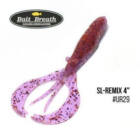 Приманка Bait Breath SL-Remix 4" (7шт.) (Ur29  Chameleon / Red・seed)
