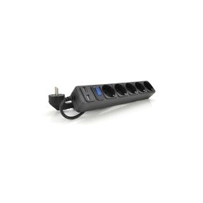 Мережевий фільтр живлення Merlion 5 розеток, 1,8 м + 2*USB (B518U)