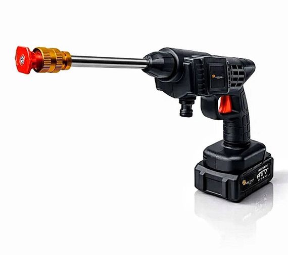Акумуляторна мийка високого тиску LEO TOOLS 48V портативний мийний апарат для авто садовий обприскувач | Зображення 3