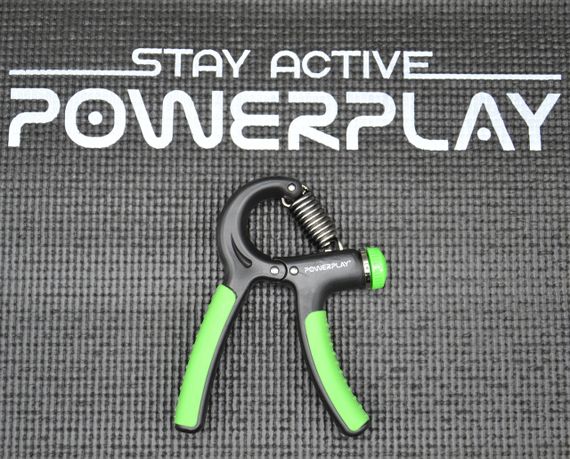Еспандер кистьовий PowerPlay PP-4323 з регульованим навантаженням 10-40 кг. Strength Grip Чорно-зелений | Зображення 8