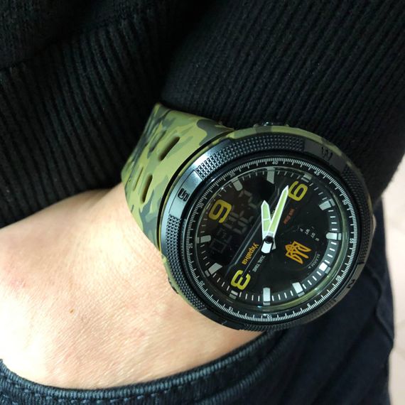 Годинник наручний чоловічий SKMEI 5561/1655CMGNBK, Військовий тактичний годинник | Зображення 3