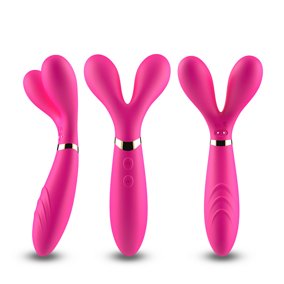 Двусторонний вибростимулятор Boys of Toys - Y-Wand Pink, BS5200026-1 sexstyle | Зображення 17