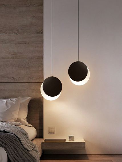 Люстра світлодіодна підвісна LED світильник для квартири на стелю лед 26673 Чорний 30-200х18х10 см. | Зображення 1