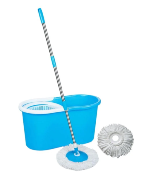 Універсальна швабра з віджимом-центрифугою і відром Easy Mop "Кругла Швабра" | Зображення 8