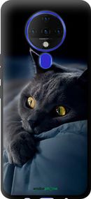 Чохол на Tecno Spark 6 KE7 Димчастий кіт "825b-2418-2448"
