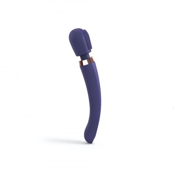 Вібромасажер з силіконовою щіточкою Love to Love Brush Crush – Midnight Indigo