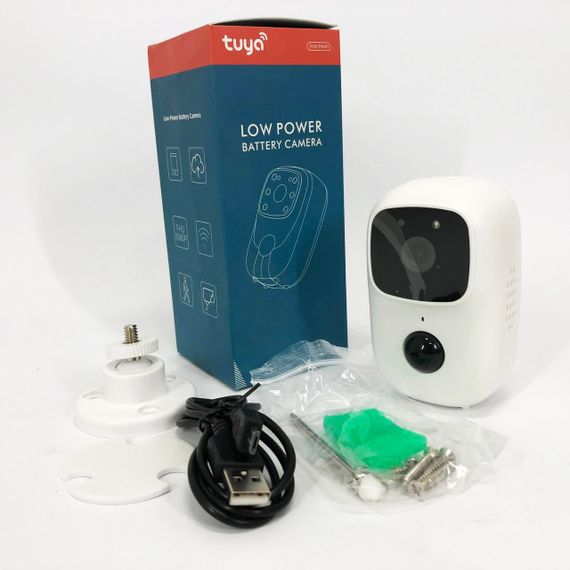 Камера відеоспостереження Smart wifi додаток Tuya працює від 2x18650 | Зображення 6