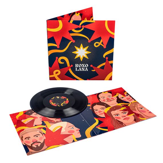 Вінілова платівка ROXOLANA - настрій: колядувати (Dark Blue Vinyl) [LP] | Зображення 1