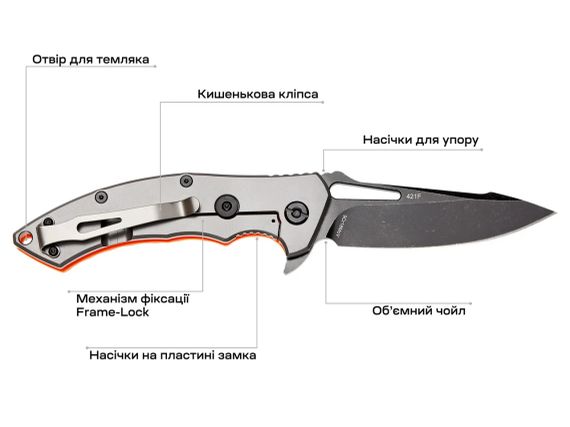 Ніж Skif Shark II BSW Orange | Зображення 7