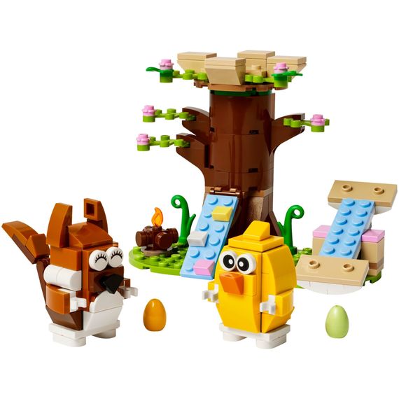 Конструктор LEGO Iconic Весняний майданчик для тварин (40709) | Зображення 1