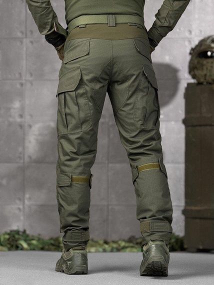 Штурмові тактичні штани TIRENES олива ВТ5063 | Зображення 2