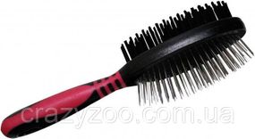 Щітка-гребінець для собак та котів Croci Vanity двостороння 7х23.5 см C6067421