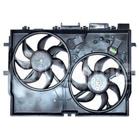 Диффузор радиатора с вентиляторами Fiat Ducato 2.3/3.0 Multijet 06-(+AC), AutoTechteile, 508 0065, 1342690080