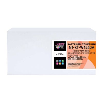 Тонер-картридж NewTone HP LJ Tank 1502w/2502dw, MFP 1602w/2602dn 154A black 2500с (NT-KT-W1540A)