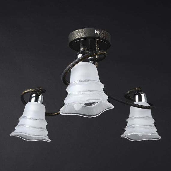 Люстра потолочная для кухни E14 40W BK (LK-285C/3) | Зображення 8