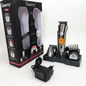 Машинка для підстригання Pro Gemei GM-580, Практична машинка для стрижки волосся Тример скронь IW-64