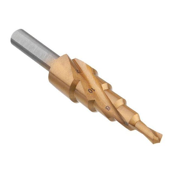 Свердло ступінчасте по металу спіральне 4-12 мм INTERTOOL SD-5833 | Зображення 3