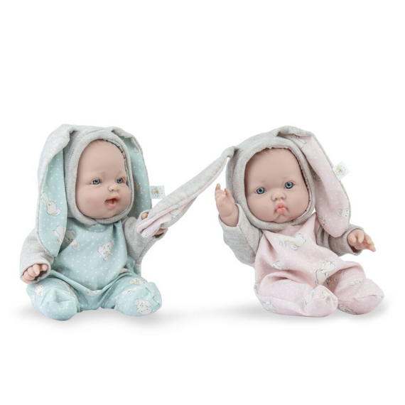 Іспанська Вінілова Лялька Ванільний Пупс Marina & Pau Хлопчик Betty Baby Bunny 28 см у Сумці | Зображення 1