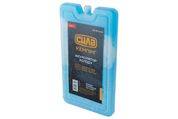 Аккумулятор холода 400гр (23*13*2см) СИЛА | Зображення 2