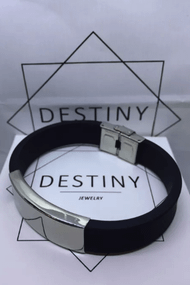 Браслет чоловічий Destiny Чорний One Size